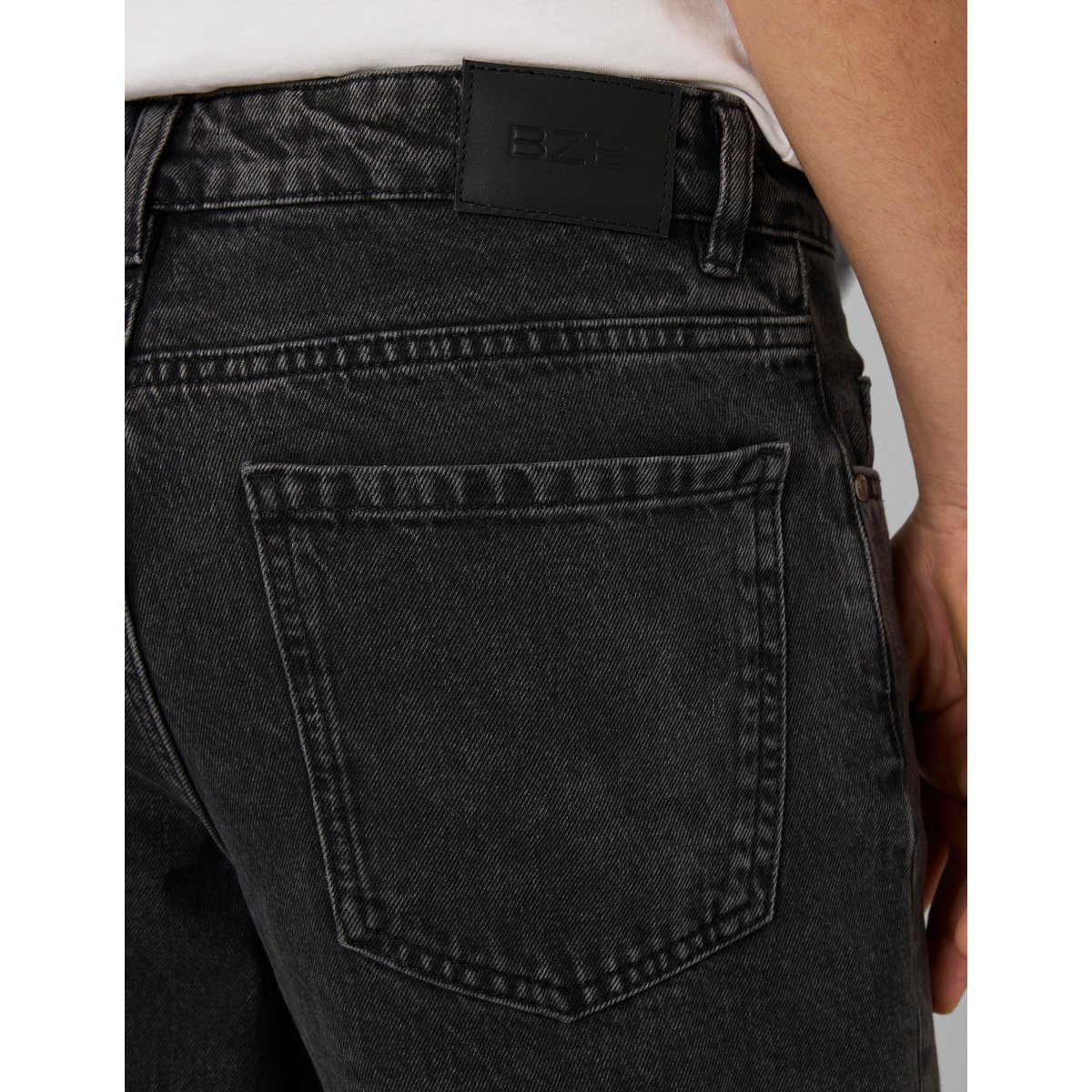 Jean flare noir noir, BZB
