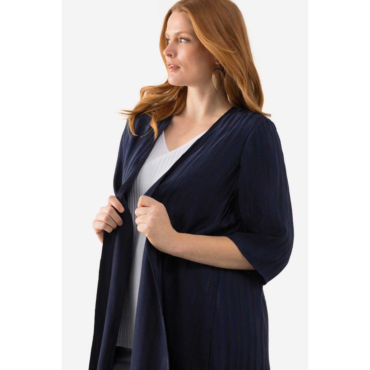 Veste décontractée bleu nuit mat, ULLA POPKEN