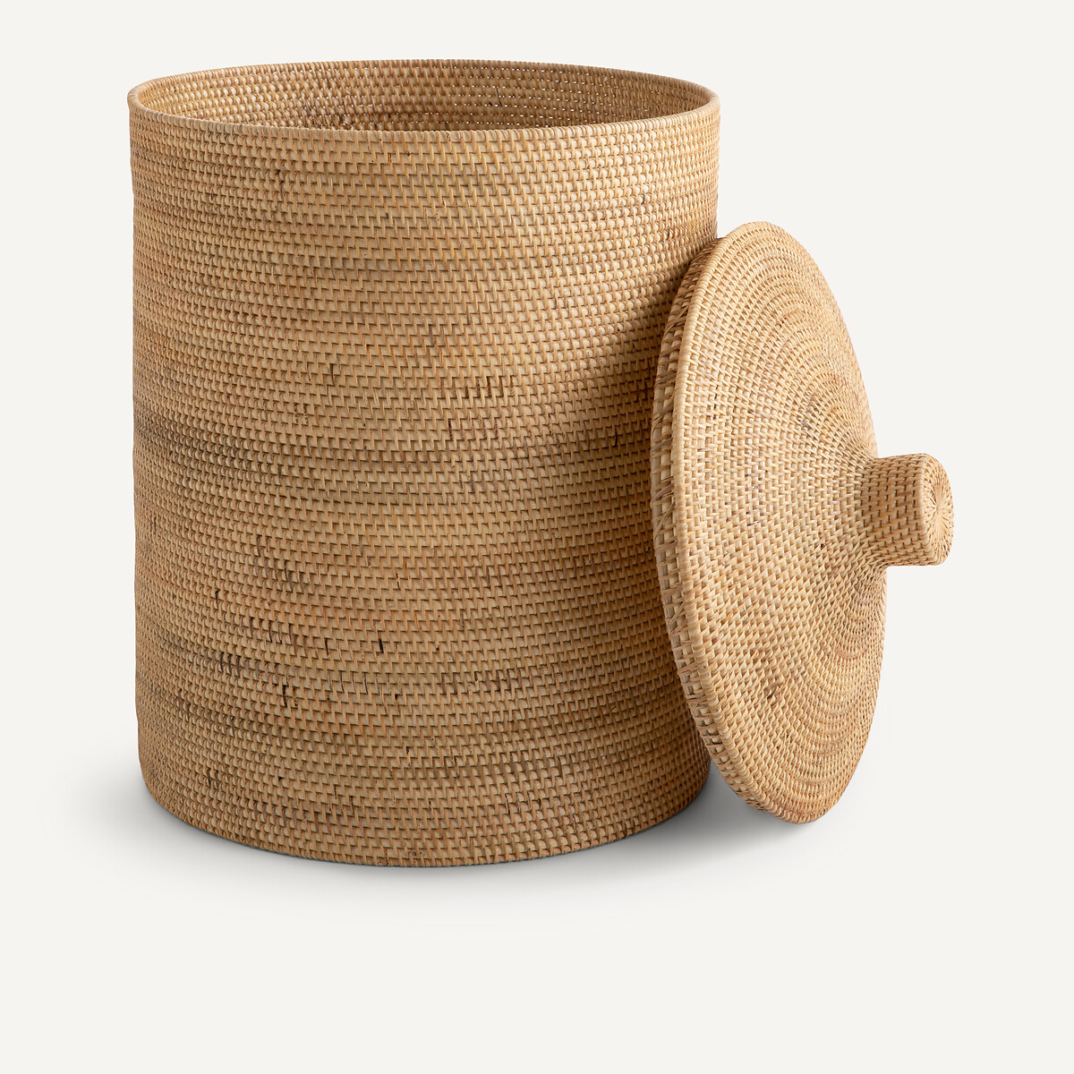 Panier en rotin et bambou tressé, Mirella naturel, AM.PM