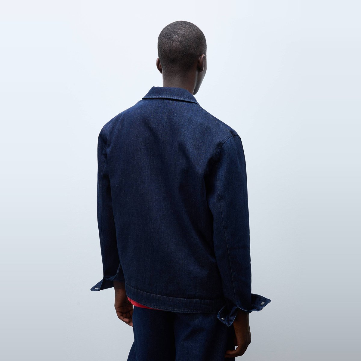 Veste en jean en coton bio GOTS brut, MONOPRIX