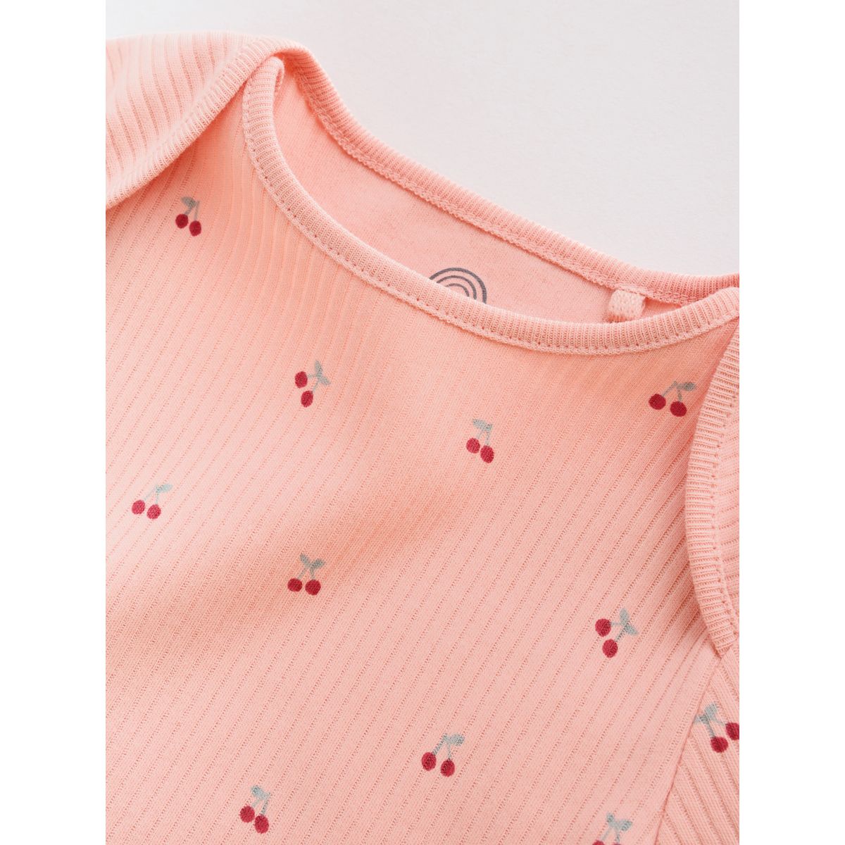Body à manches longues bébé, lot de 5 imprimé cerise rose, NEXT