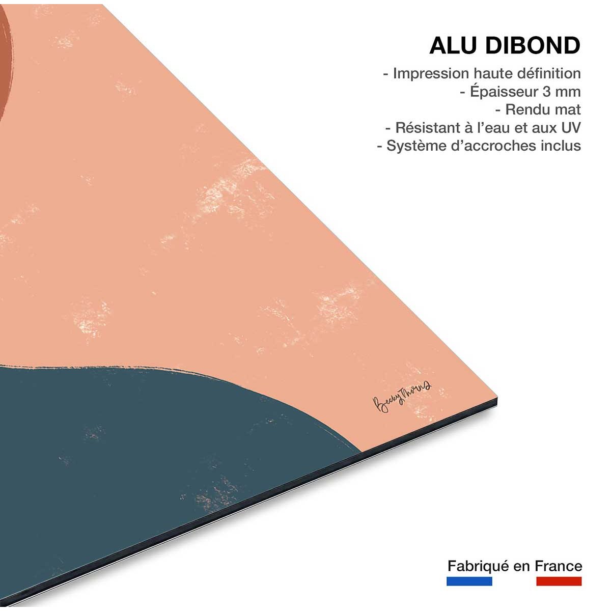 Tableau Couleurs du sud tableau alu dibond, HEXOA