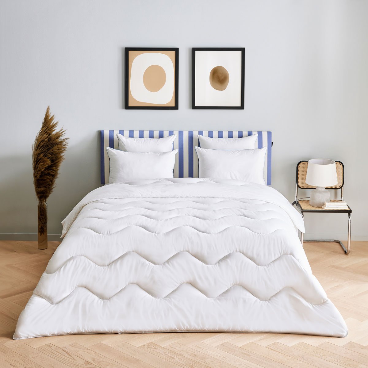 Couette Anti-Acariens - LEGERE blanc, TOISON D OR