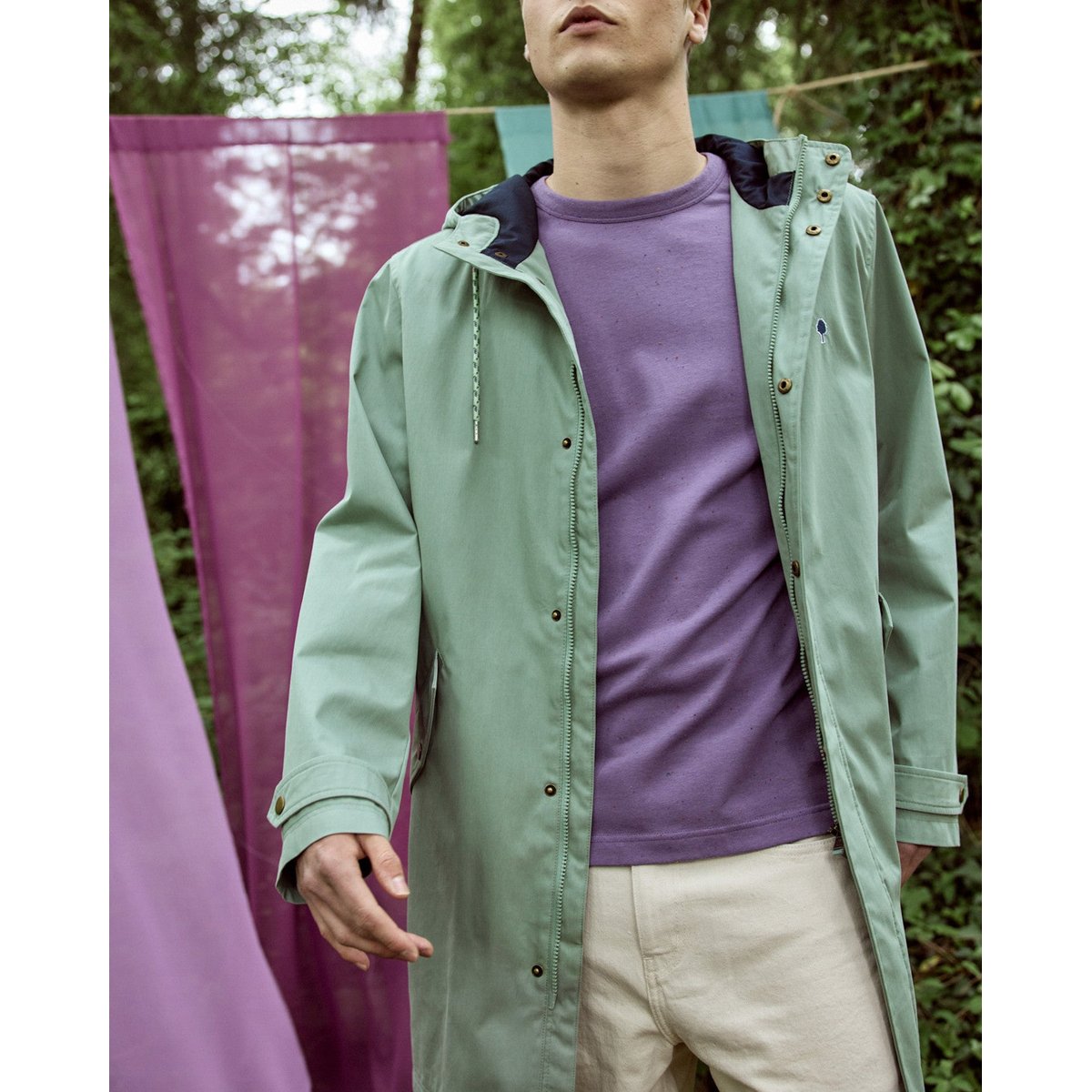 Veste GRESIGNE vert clair, FAGUO