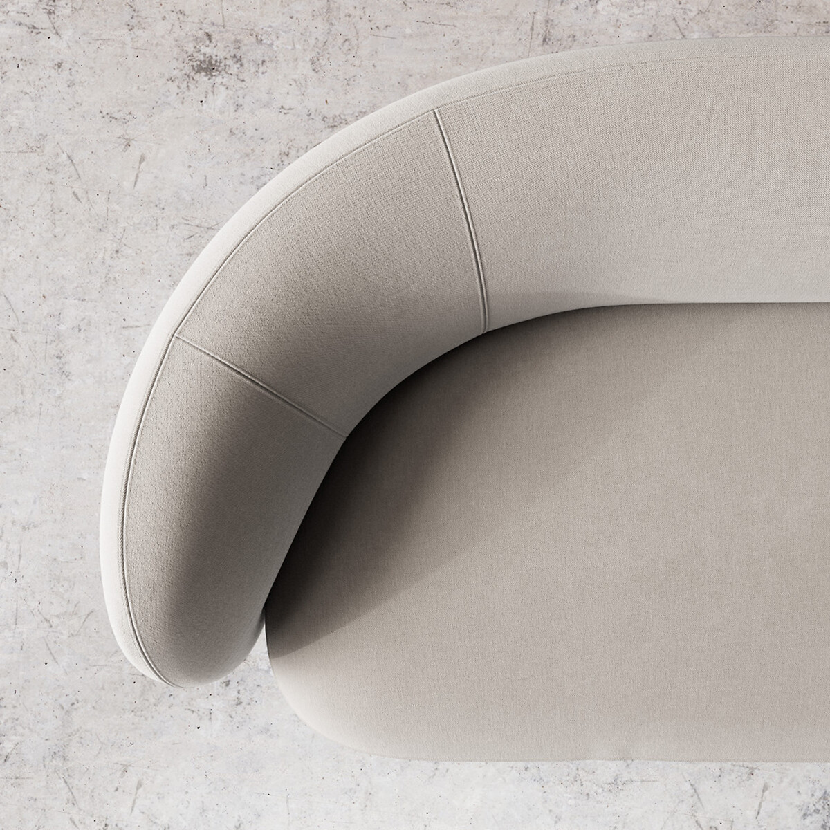 Alban Crushed Velvet 2/3/4 Seater Sofa ecru , SWOON