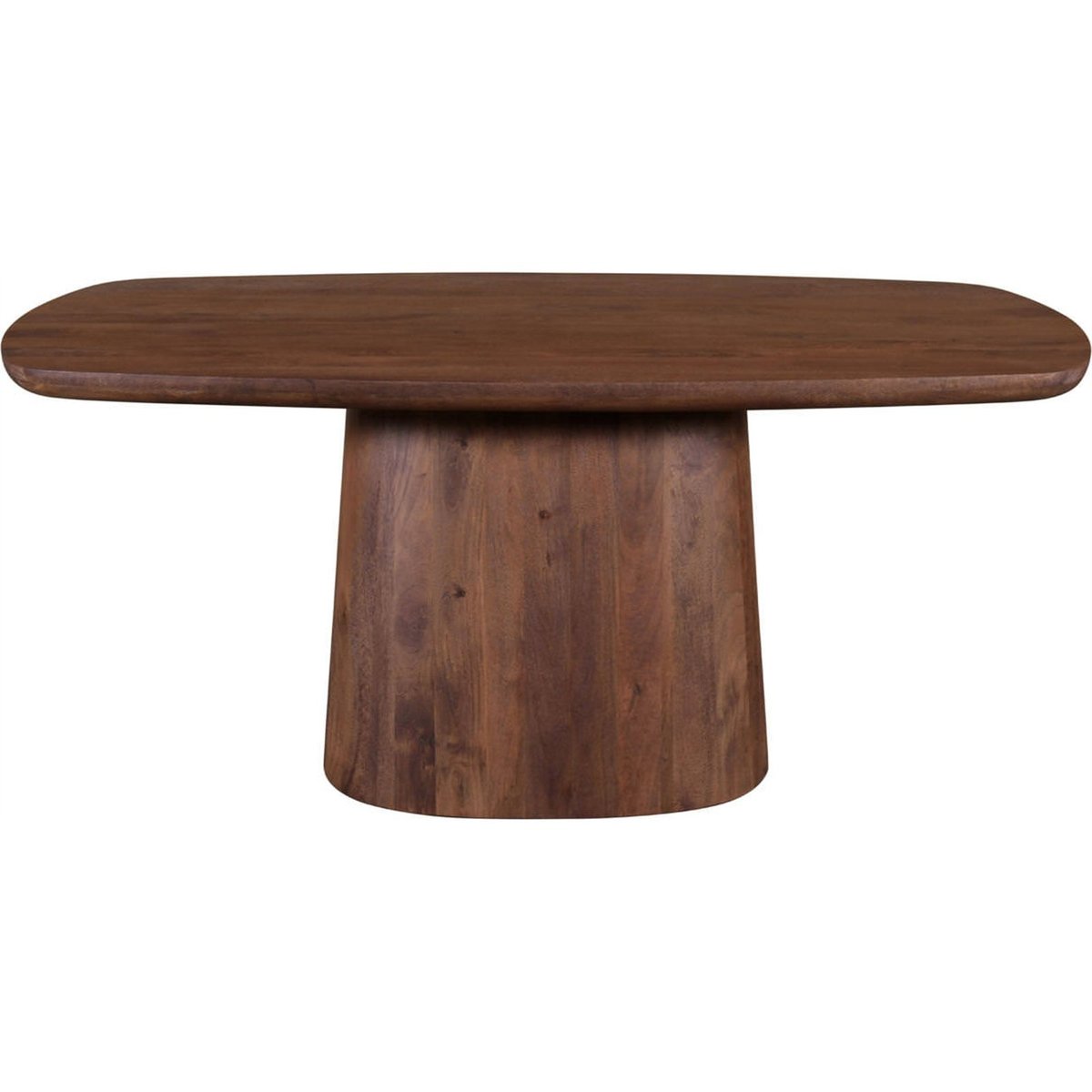 Table de bar en manguier collection BALDWIN brun épicé, RECOLLECTION