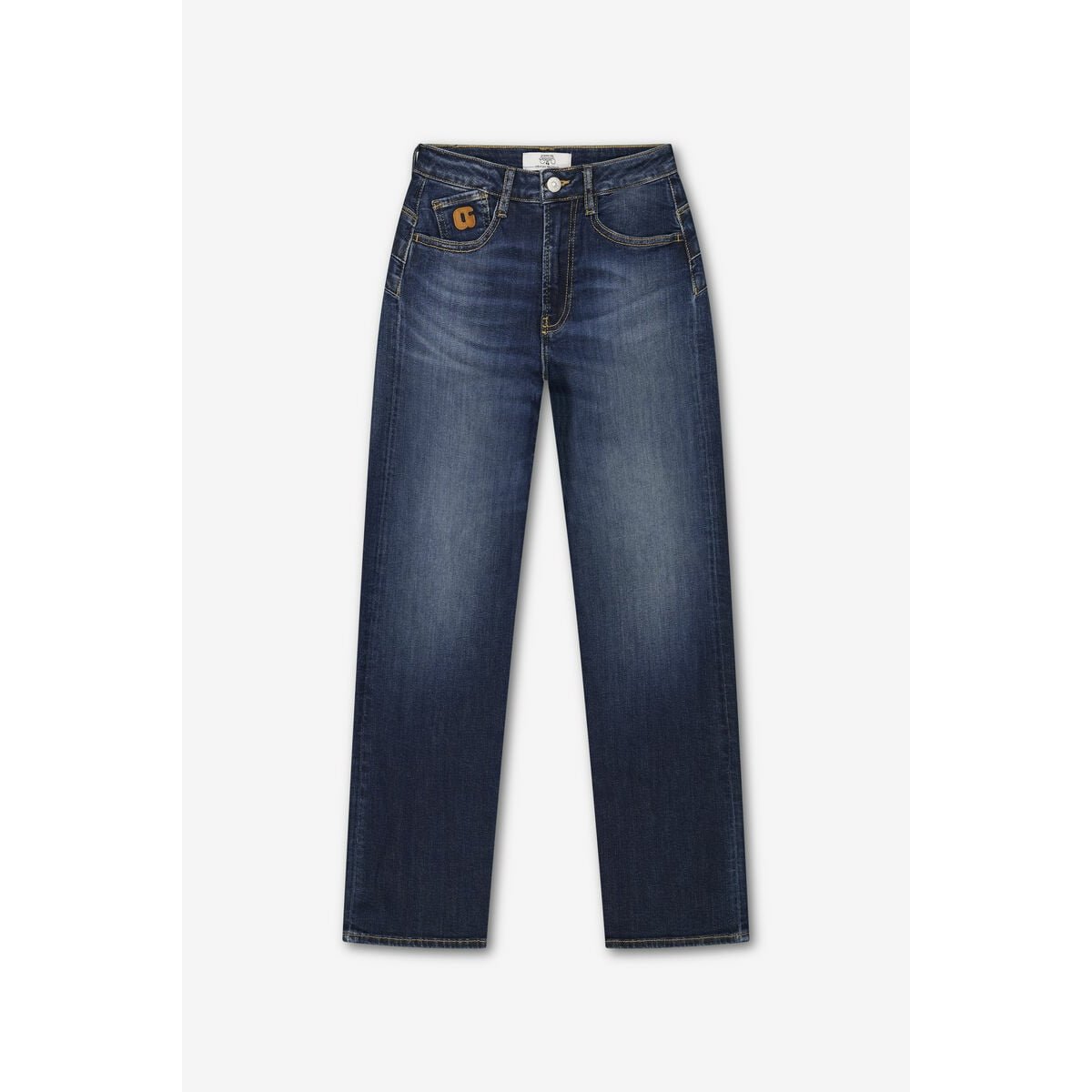 Jeans droite PULPH22, longueur 34 blue, LE TEMPS DES CERISES