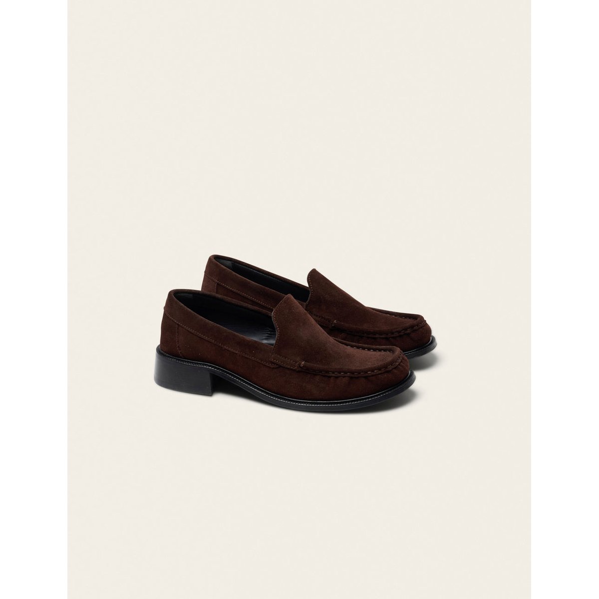 Mocassins AURI suède chocolat, ODAJE