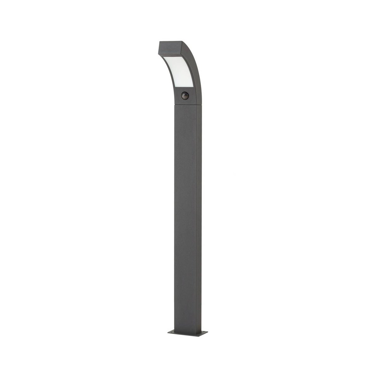 Luminaire extérieur en aluminium moderneLED gris graphite, blanc transparent, LUCANDE