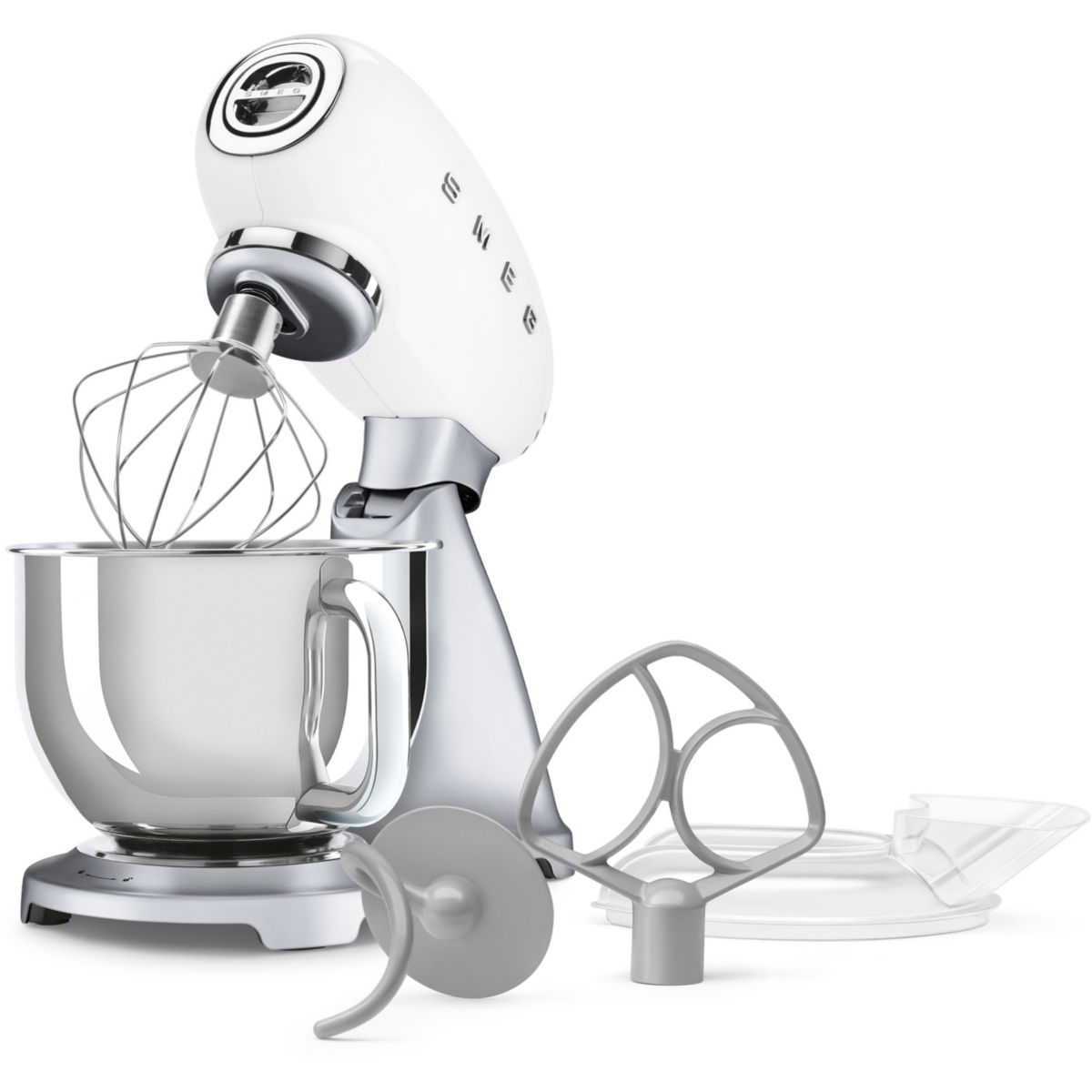 Robot pâtissier SMF04WHEU Blanc couleur unique, SMEG