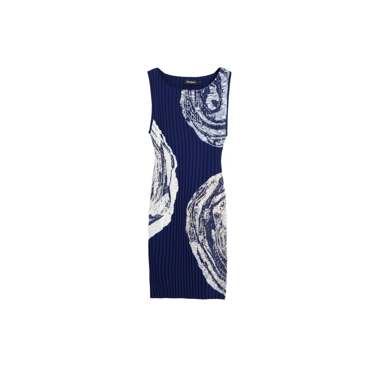 Robes sans manches imprimées bleu, DESIGUAL