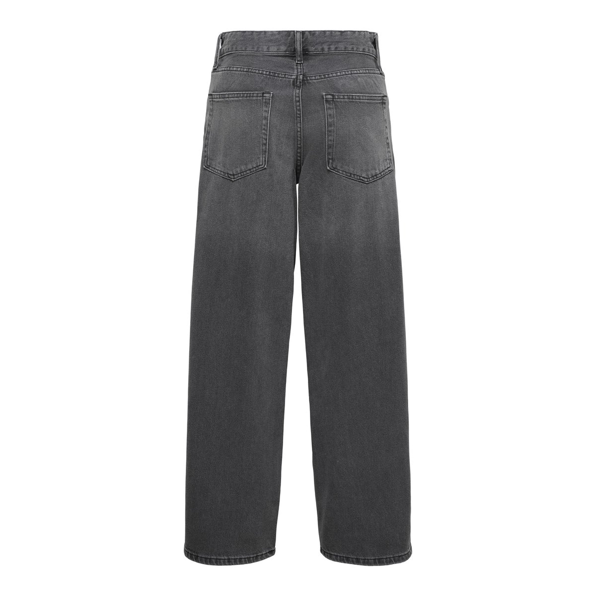 Jean À Jambe Large washed black, ONLY
