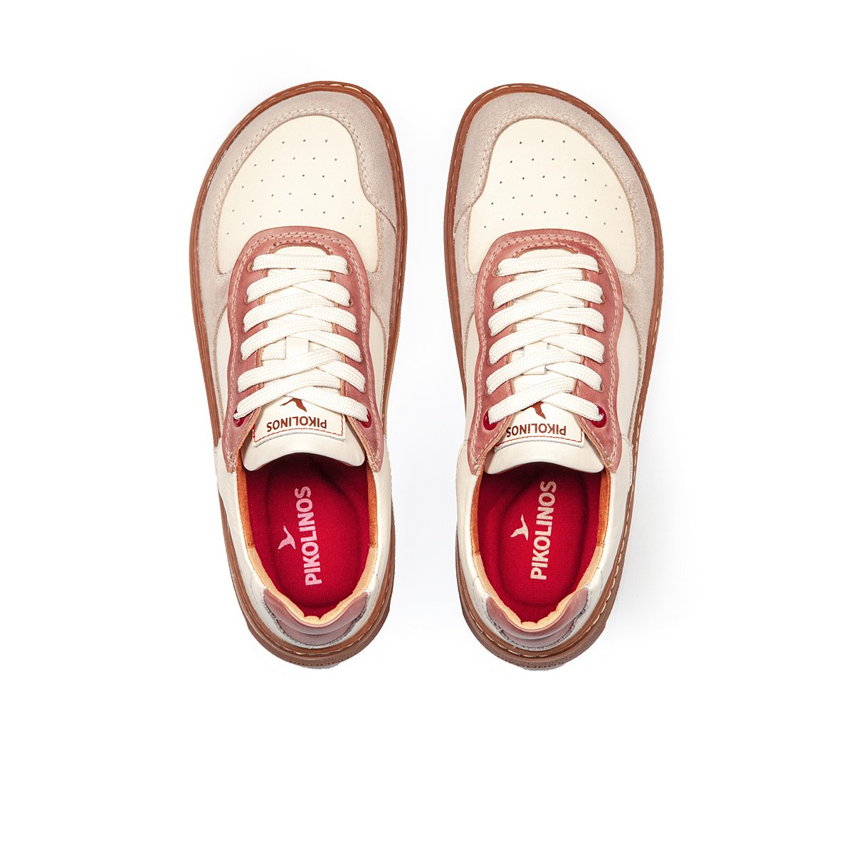 Baskets cuir Aranjuez Barefoot nata, PIKOLINOS