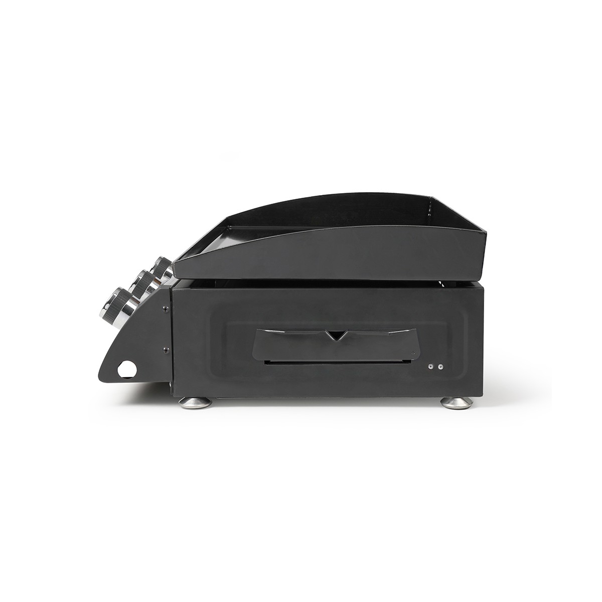Plancha gaz 3 brûleurs gris, LIVOO