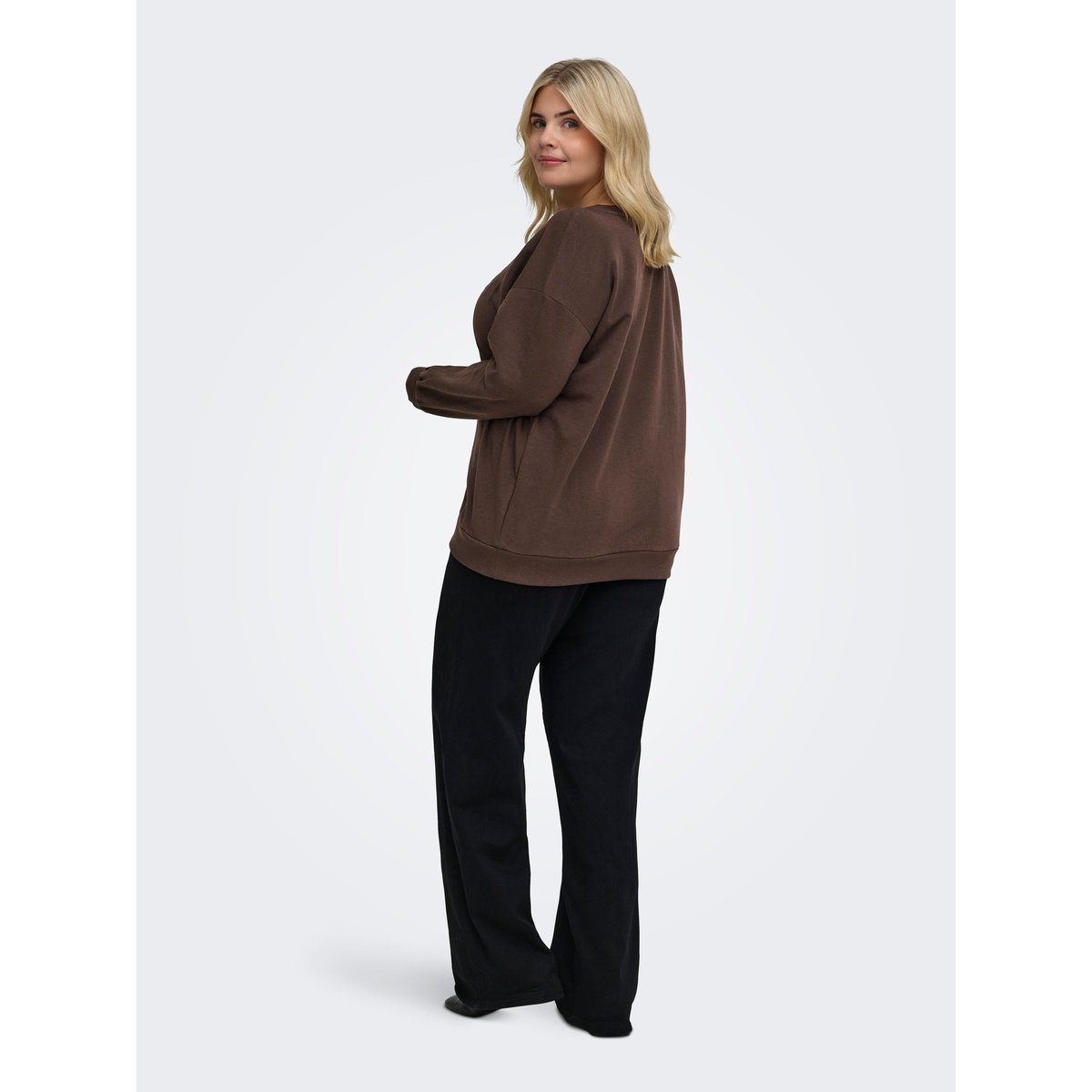 Sweat-Shirt coffee bean, ONLY CARMAKOMA