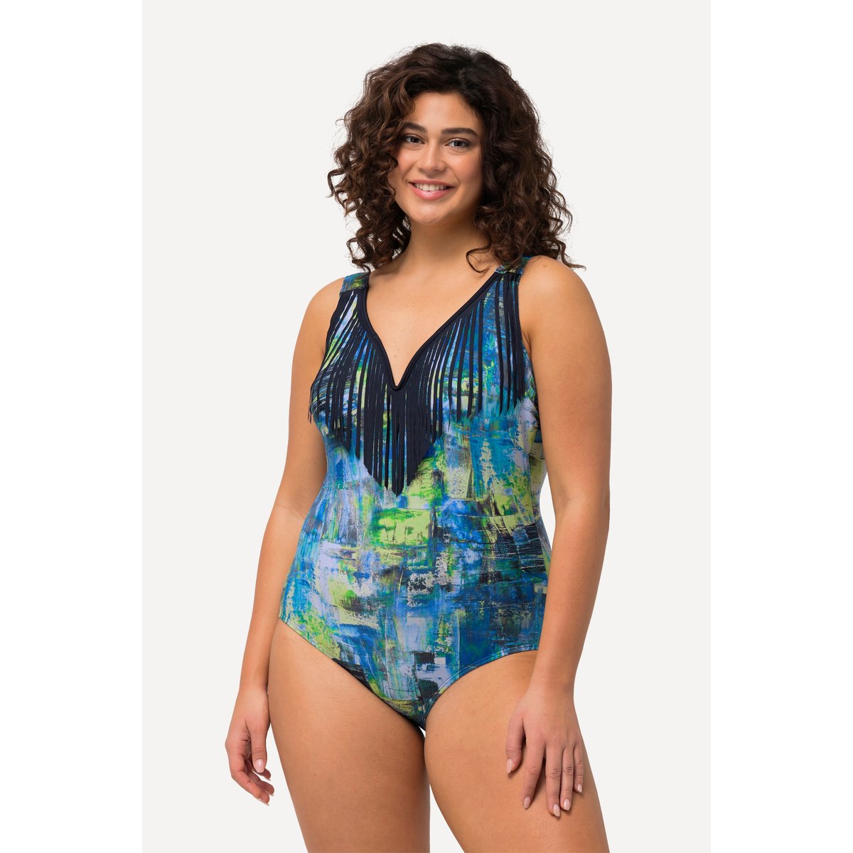 Maillot de bain à bonnets souples. Matière marine, ULLA POPKEN