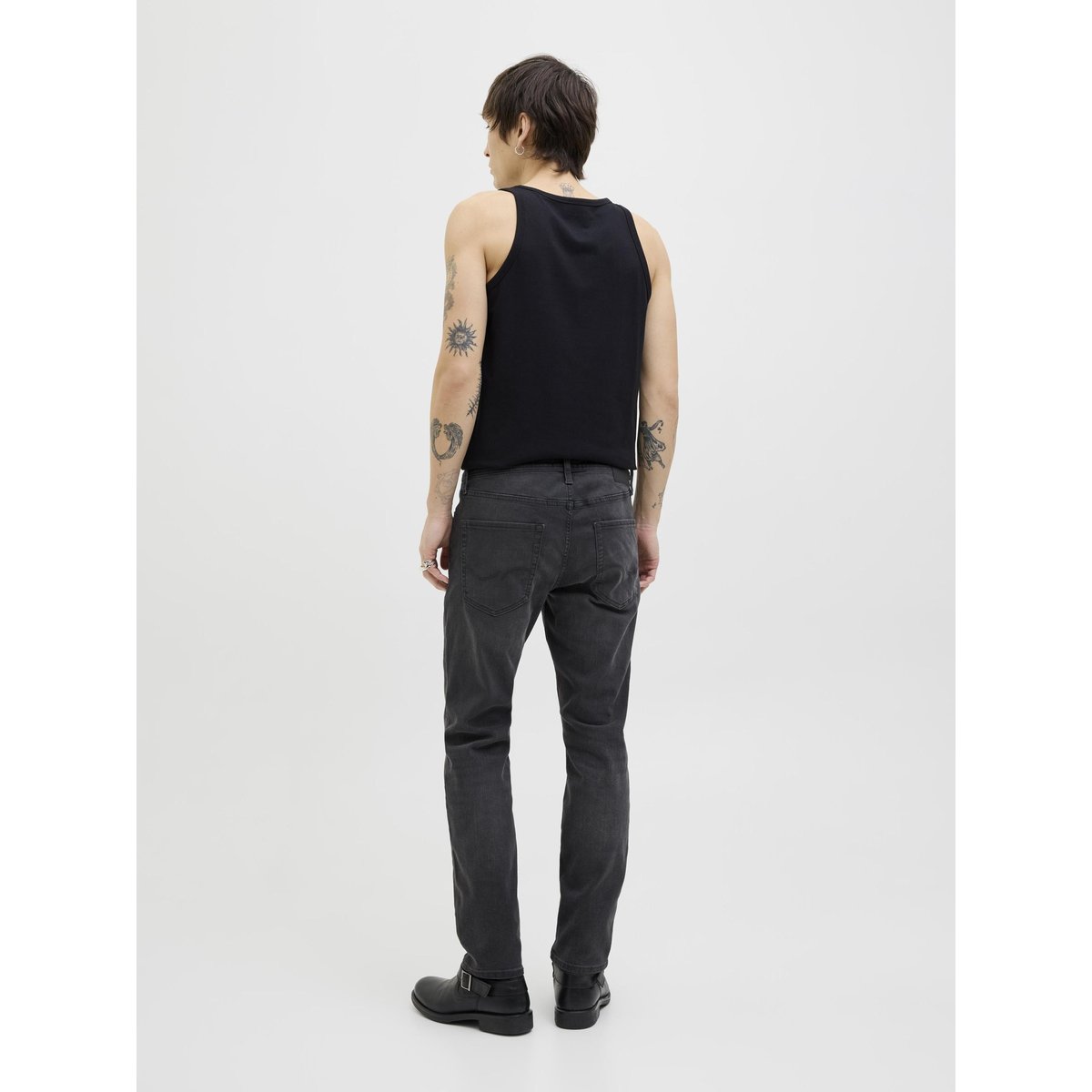 Coupe Regular black denim, JACK & JONES