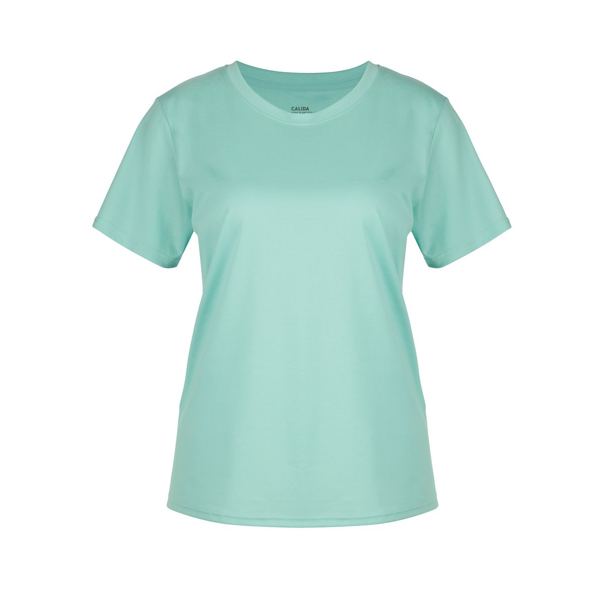 T-Shirt à manches courtes manches courtes Coton FAVOURITES bleu glacier, CALIDA