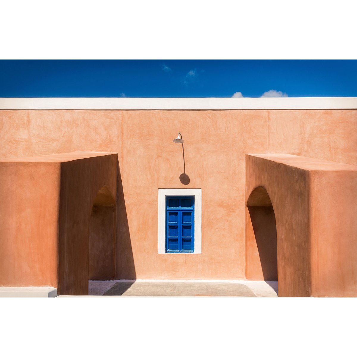 Tableau terracotta house tableau alu dibond, HEXOA