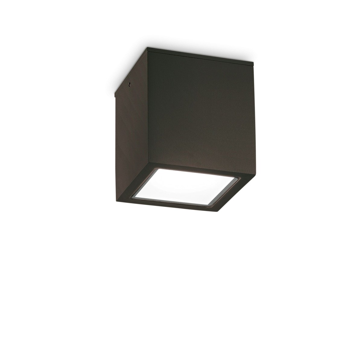 Plafonnier    TECHO noir, IDEAL LUX