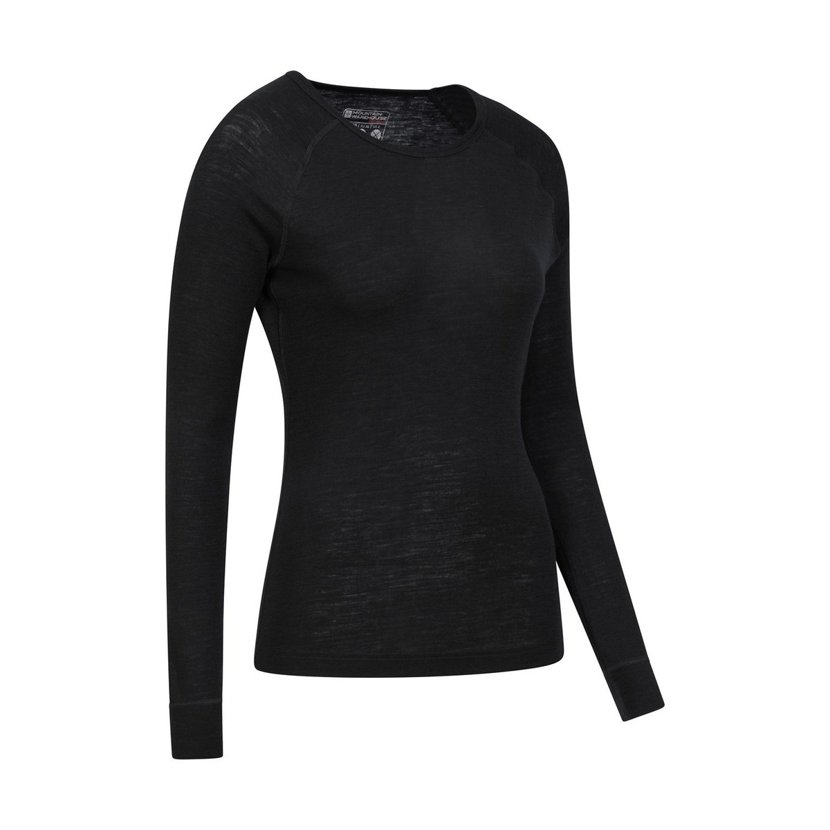 Haut thermique MERINO noir, MOUNTAIN WAREHOUSE