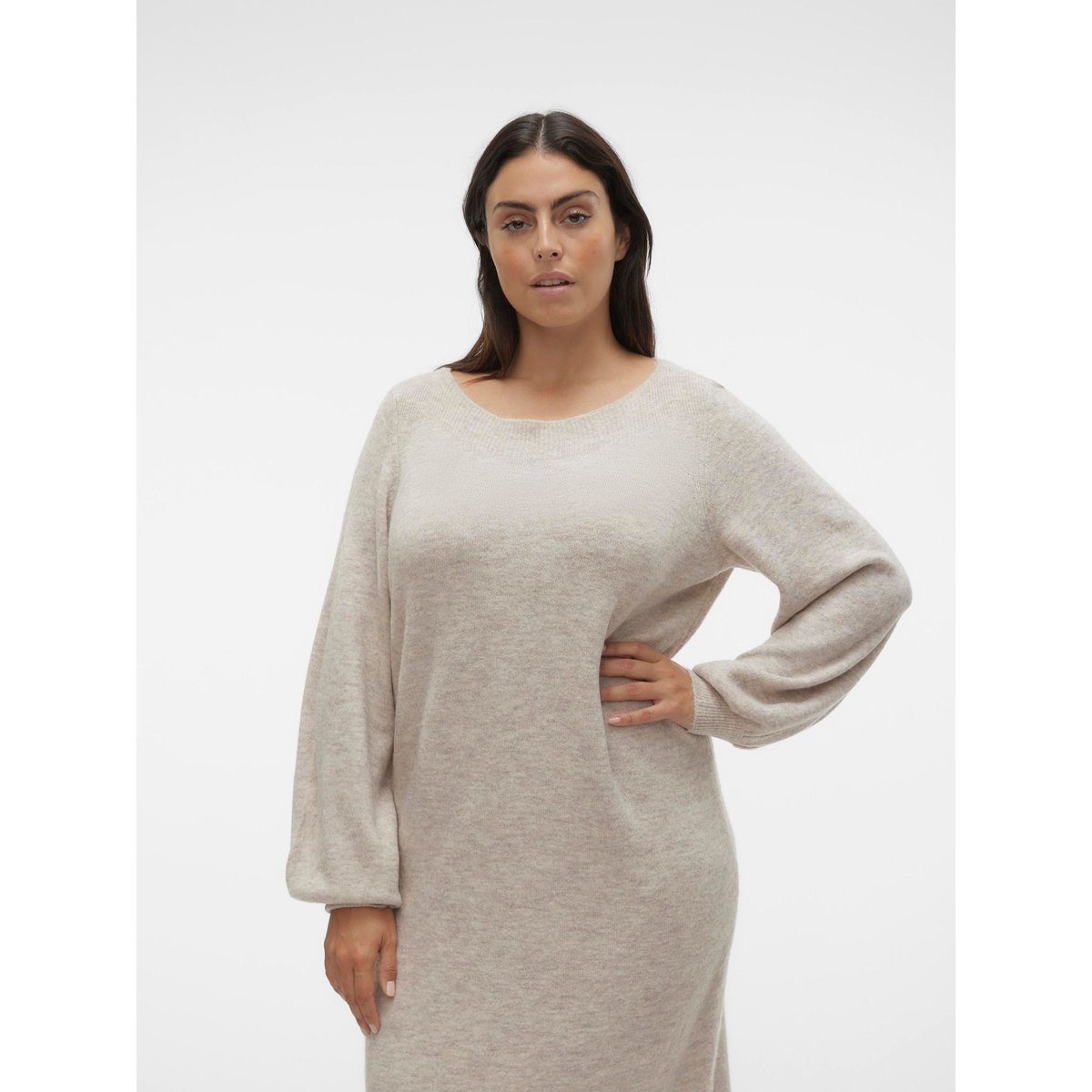 Robe En Maille birch, VERO MODA
