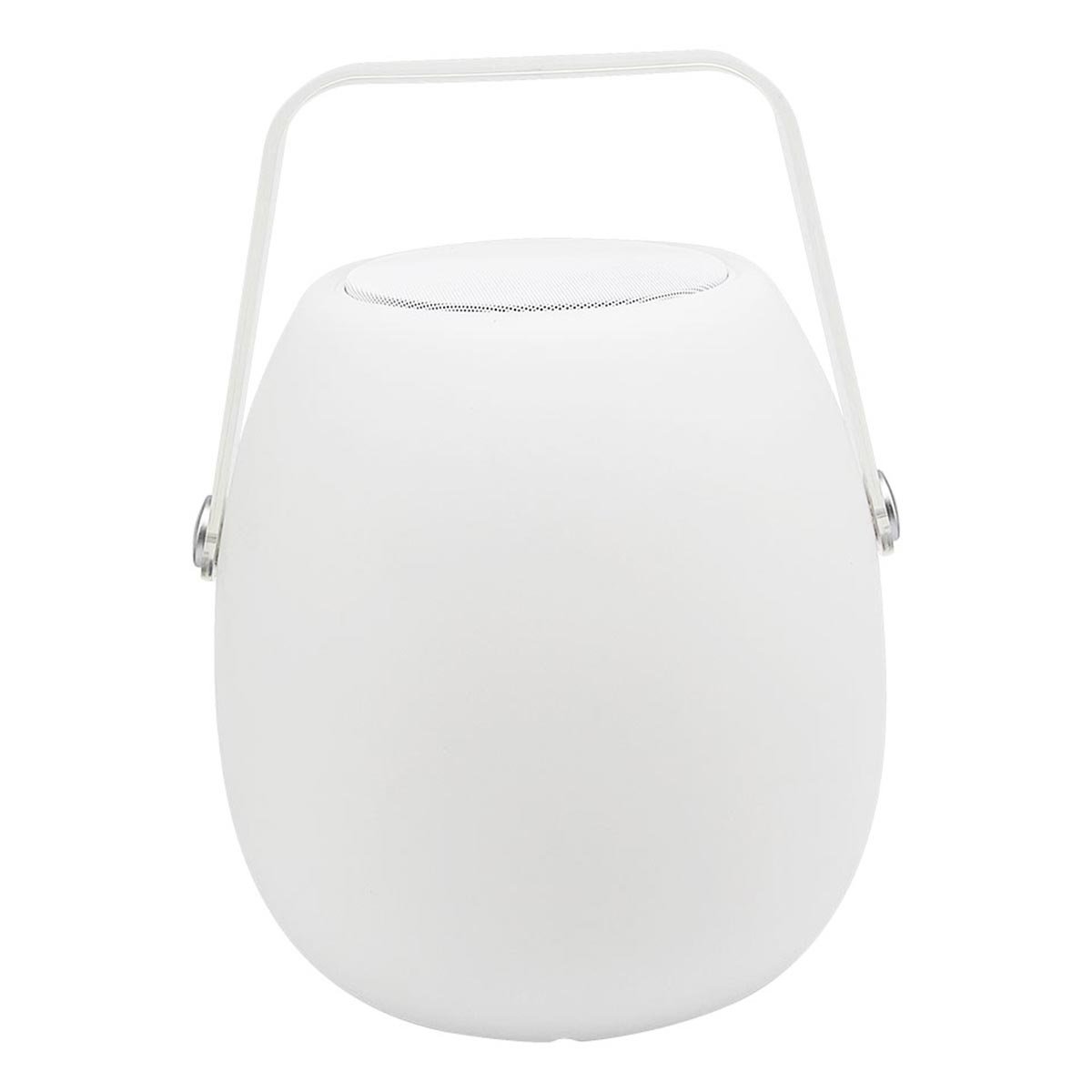 Lampe enceinte bluetooth sans fil SO PLAY blanc, LUMISKY