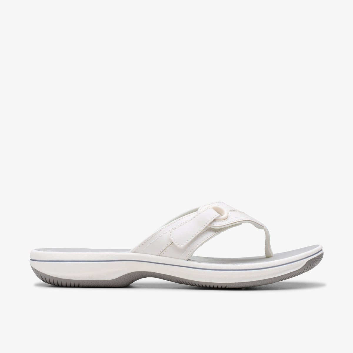 Sandales spartiates Synthétique BRINKLEY REYNA blanc, CLARKS