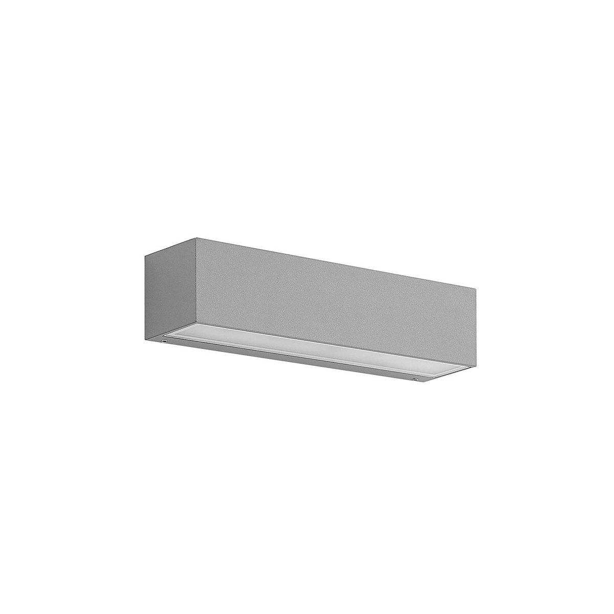 Applique extérieure en aluminium moderneLED argent, LUCANDE