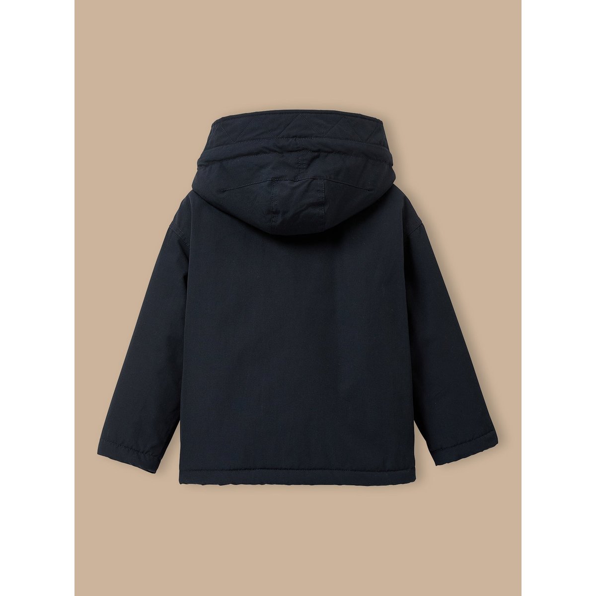 Parka doublée léopard marine, CYRILLUS