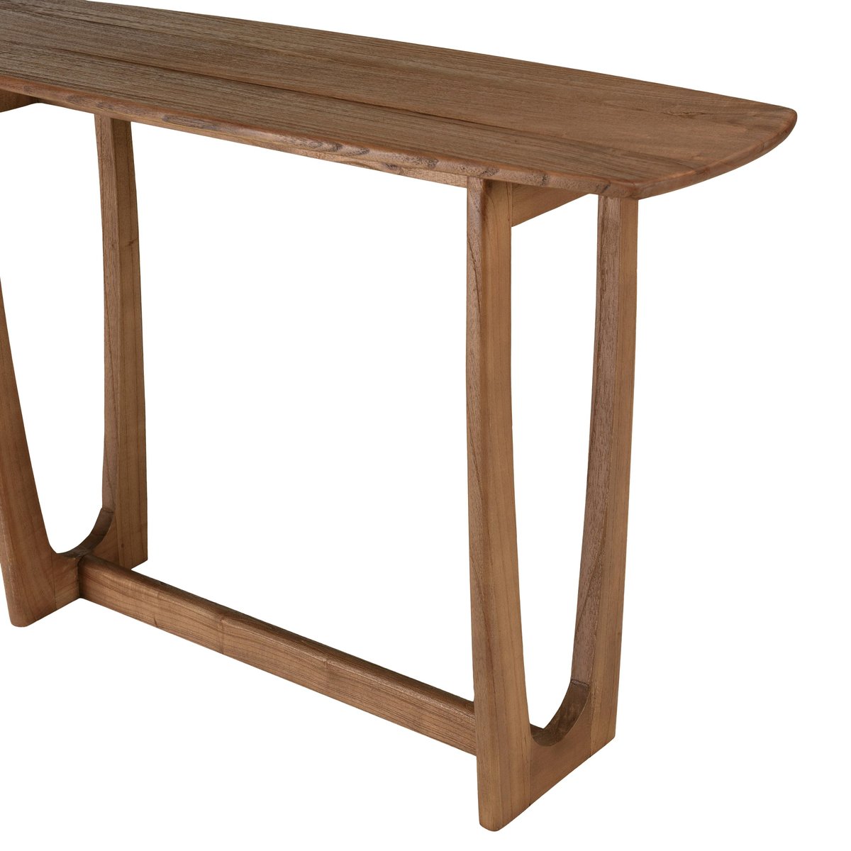 Console 120cm en bois de mindi ARCUS bois naturel, PIER IMPORT