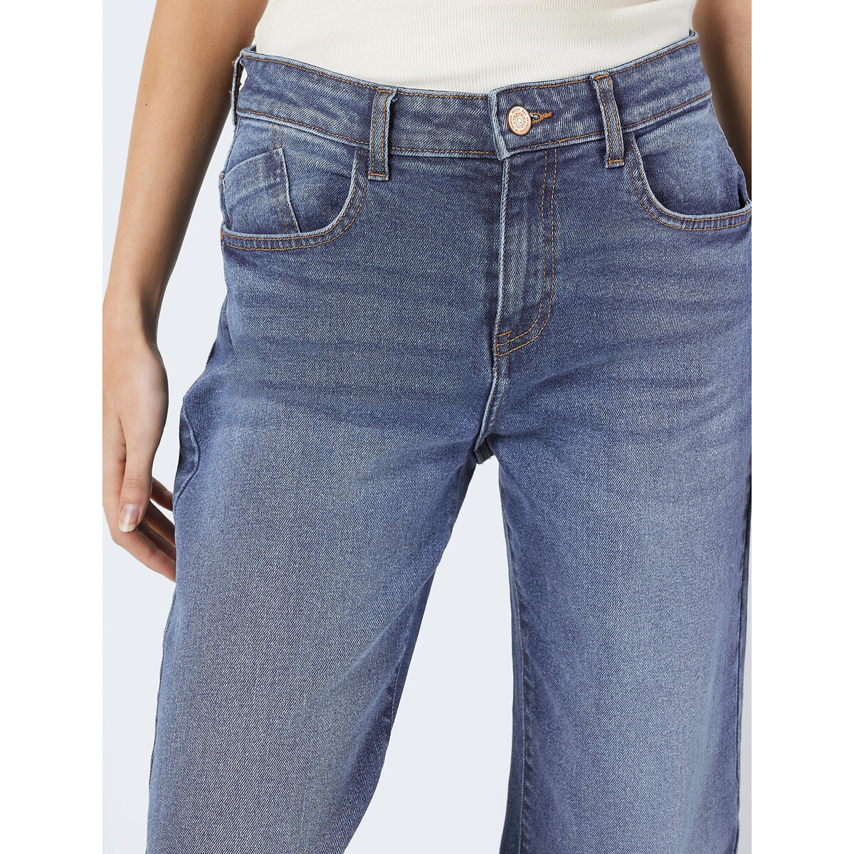 Jean large, taille standard medium blue, NOISY MAY