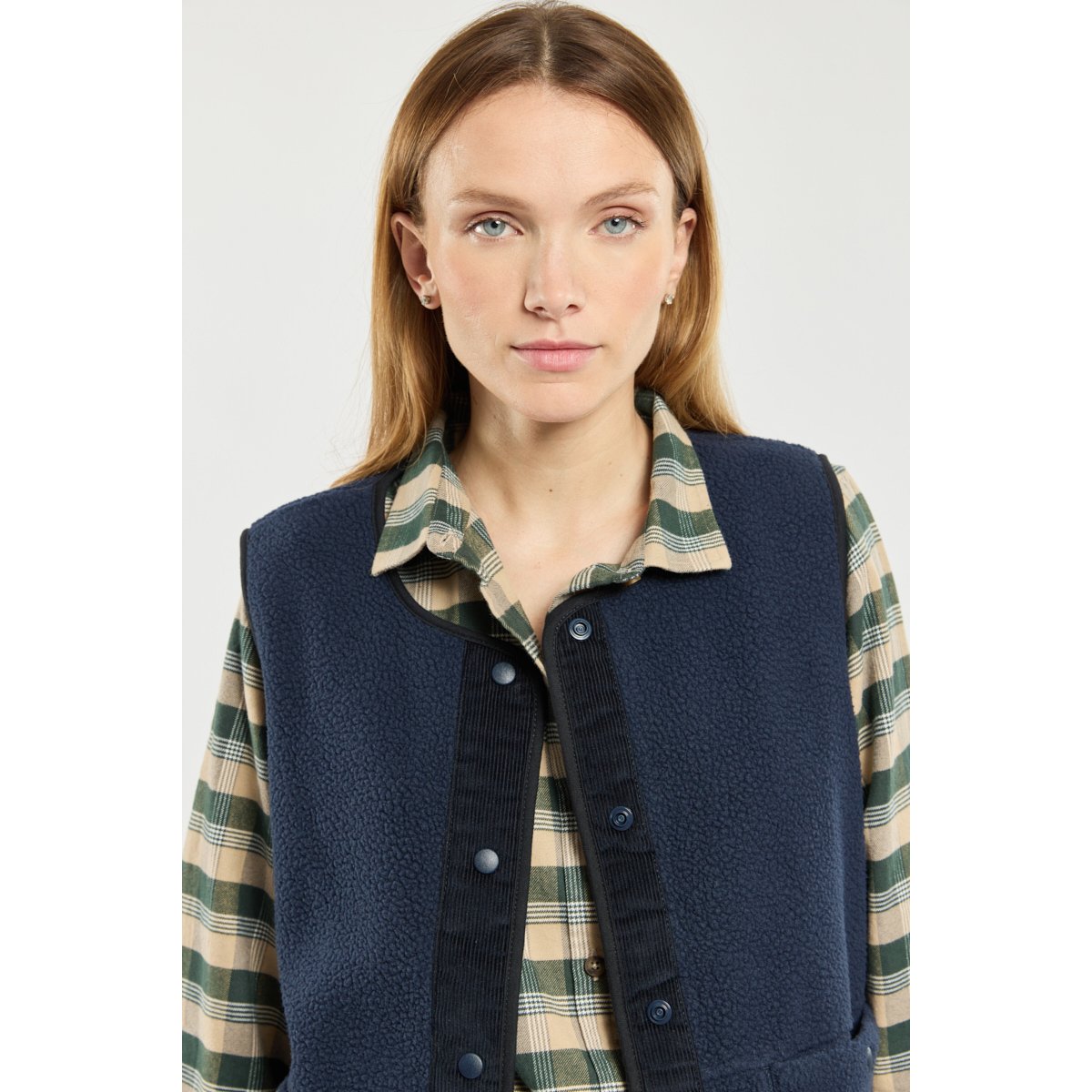 Veste sans manche MOLANCO marine, BERMUDES