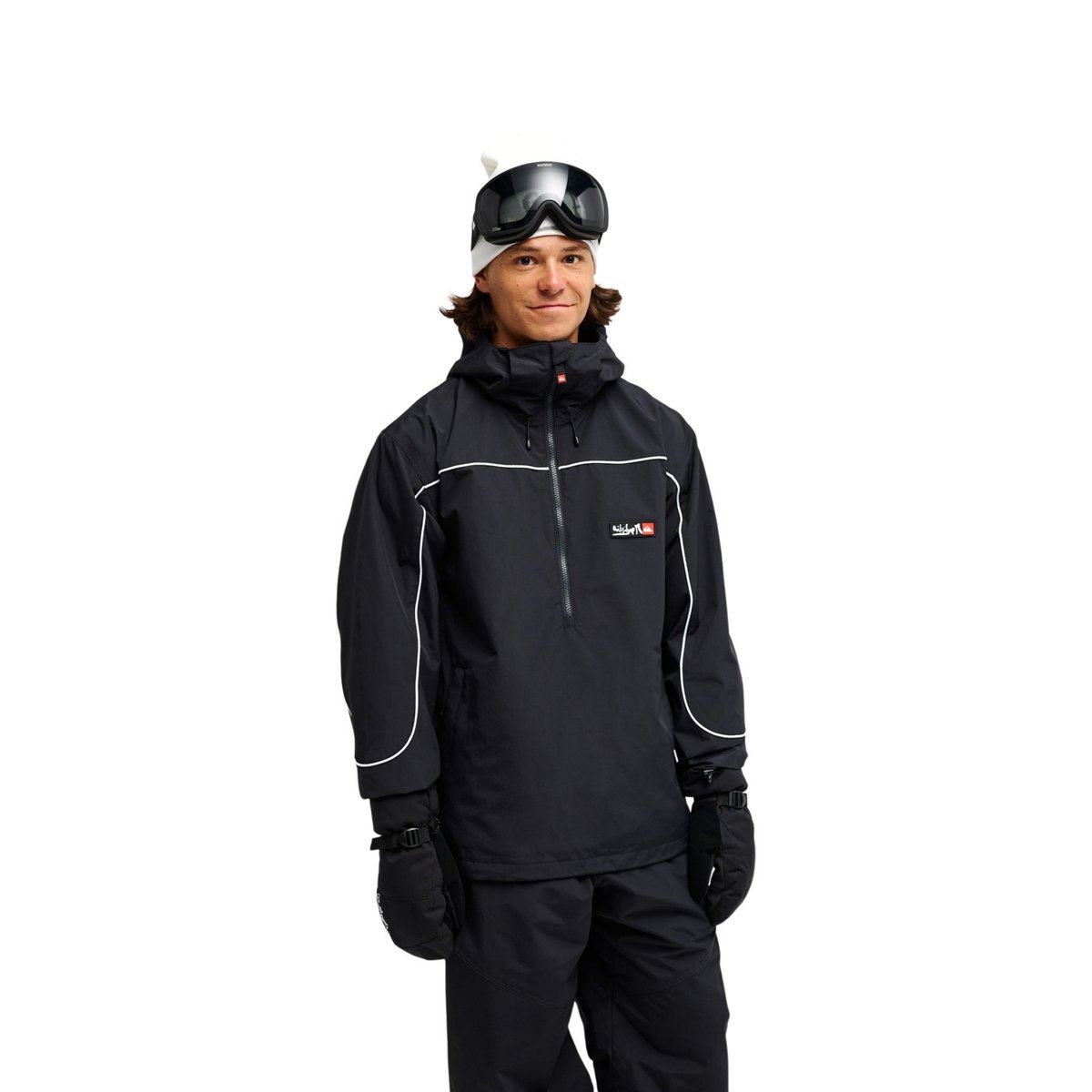 Veste de snow technique YOUNG GUNS STEEZE 10K noir black, QUIKSILVER
