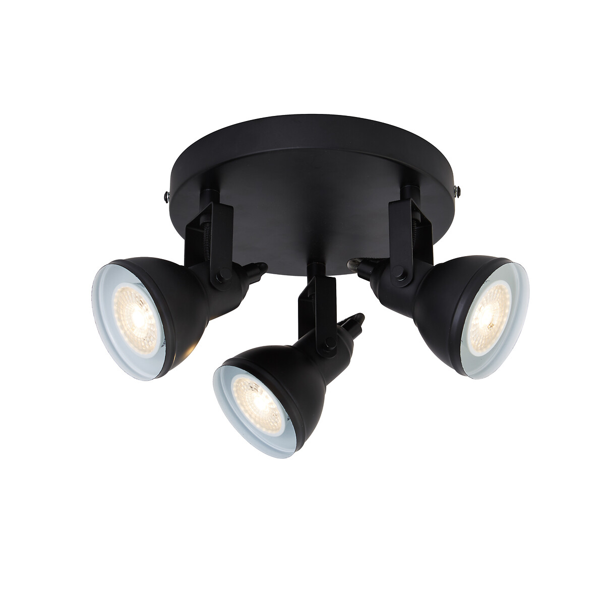 Frisco 3-Light Adjustbale Ceilingt Spot Light black, SO'HOME