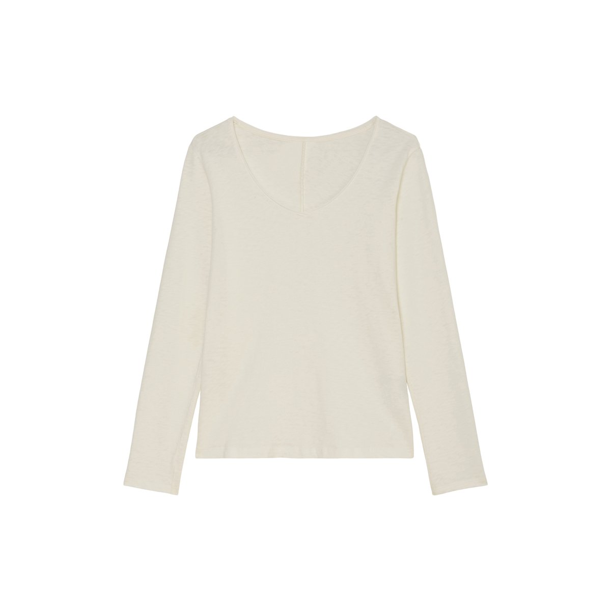 T-shirt long régulier En coton biologique premium blanc, MARC O’POLO DENIM