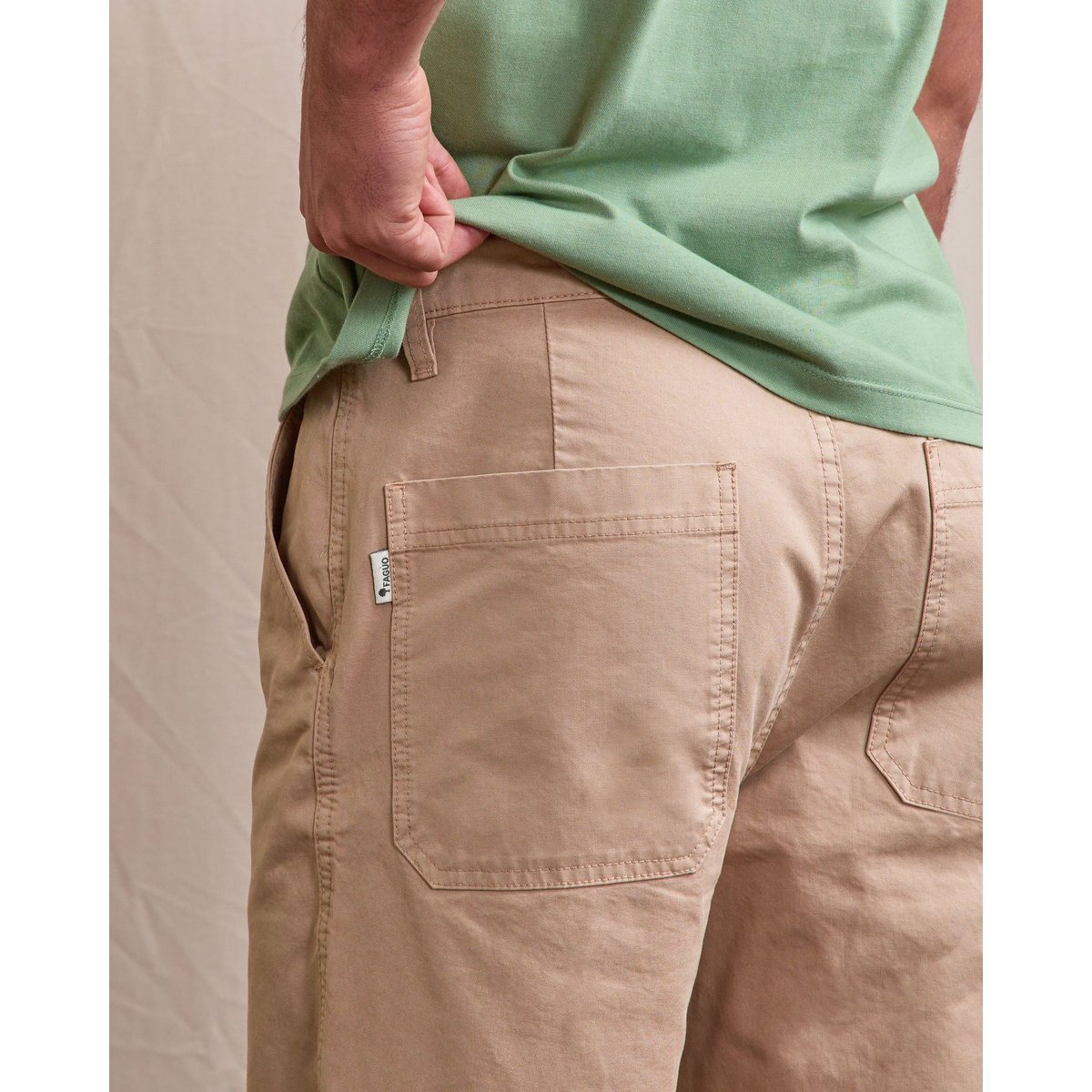 Chino HAGENAU taupe, FAGUO