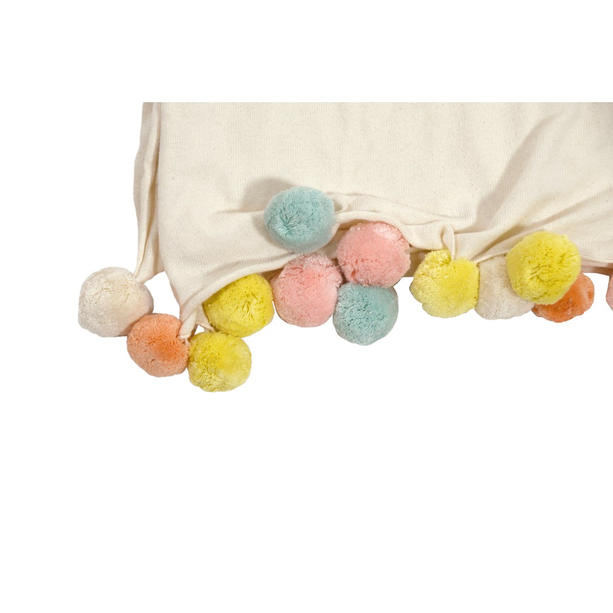 Couverture bébé coton, COLORED SUN beige, HAPPY DECOR KIDS