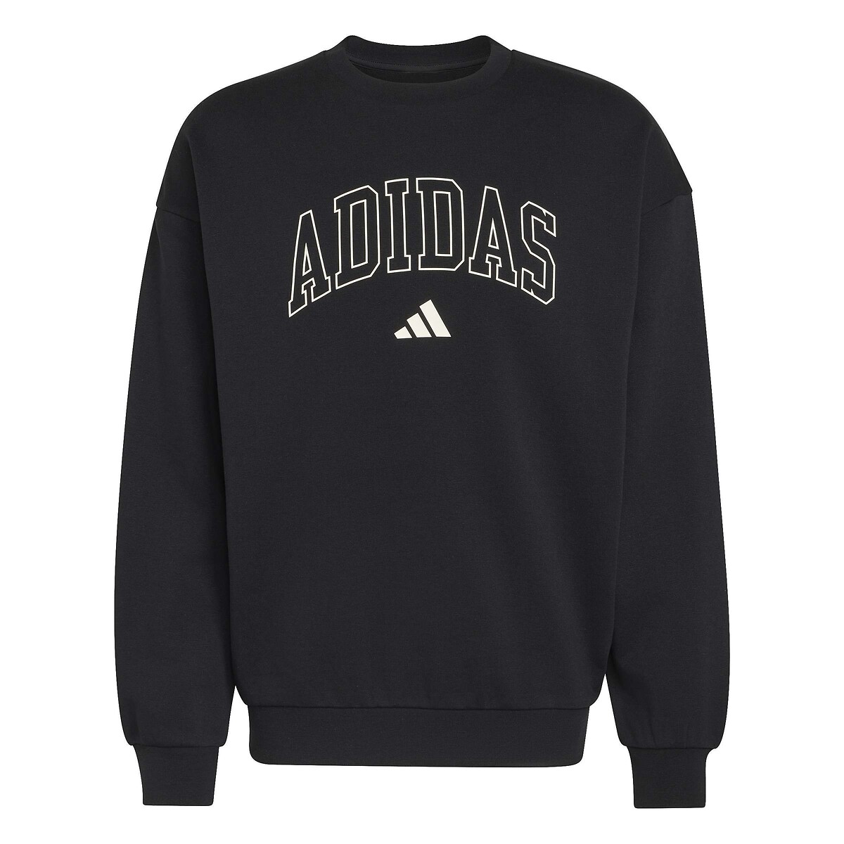 Sweat col rond, loose noir, ADIDAS SPORTSWEAR