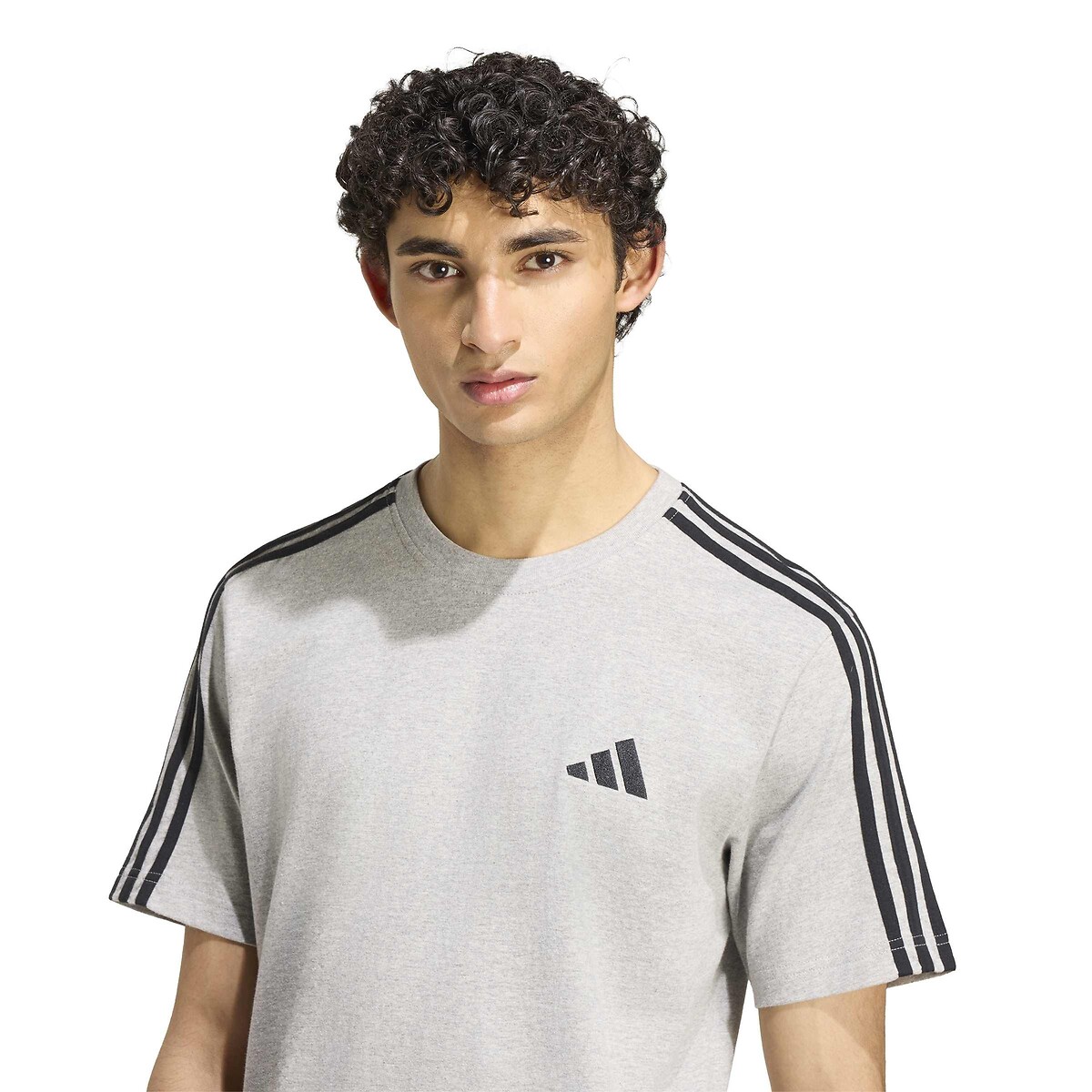 T-shirt a maniche corte, ESSENTIALS grigio chiné , ADIDAS SPORTSWEAR