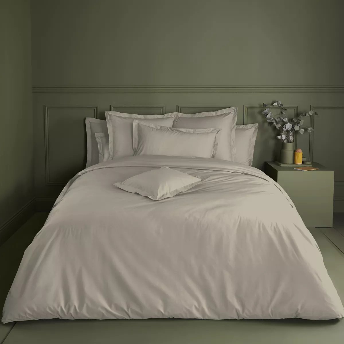 Drap housse b30 percale de coton LA PERCALE FRANCAISE lin, GARNIER THIEBAUT