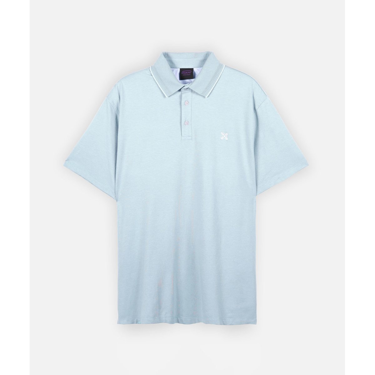Polo manches courtes NEAT stone blue, OXBOW