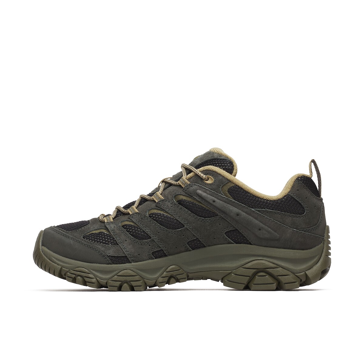 Baskets de randonnée en cuir suédé MOAB 3 noir, MERRELL