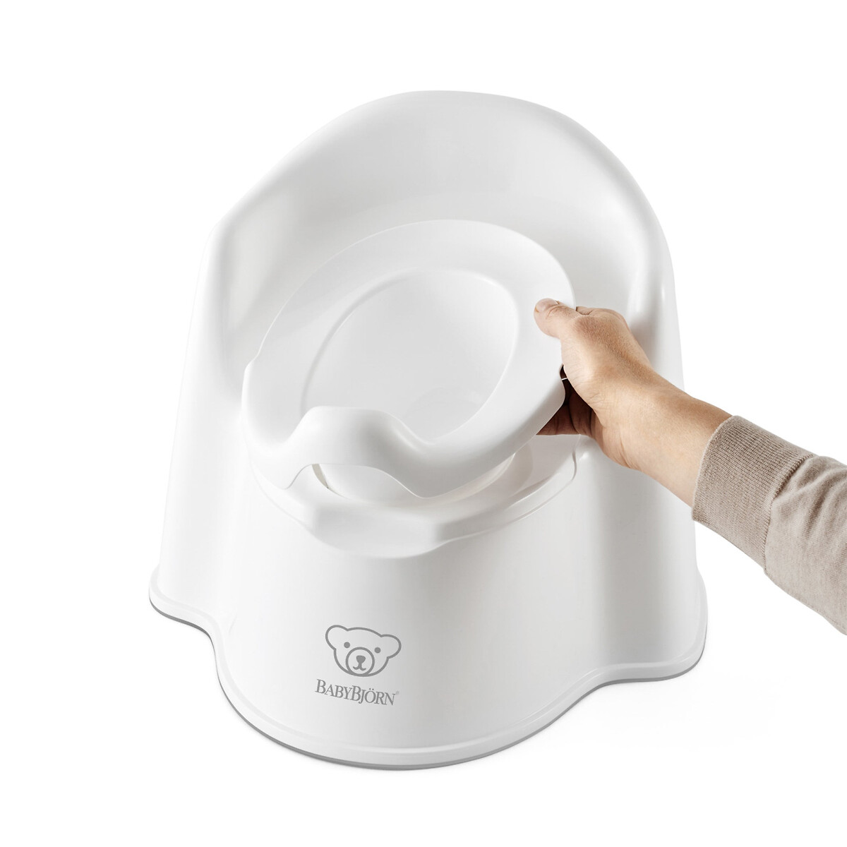 Pot fauteuil blanc, BABYBJORN