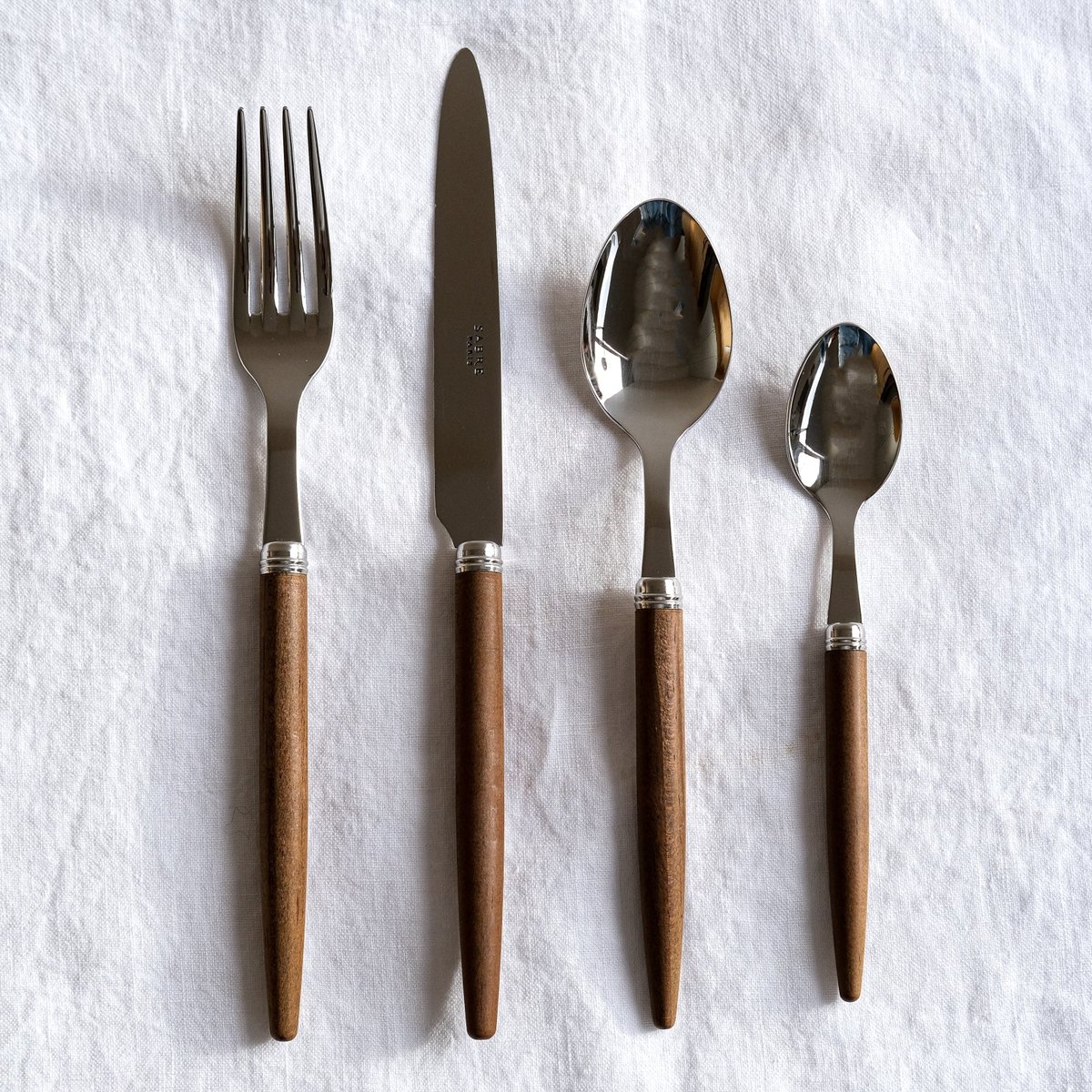 Petite cuillère, Jonc bois clair, SABRE