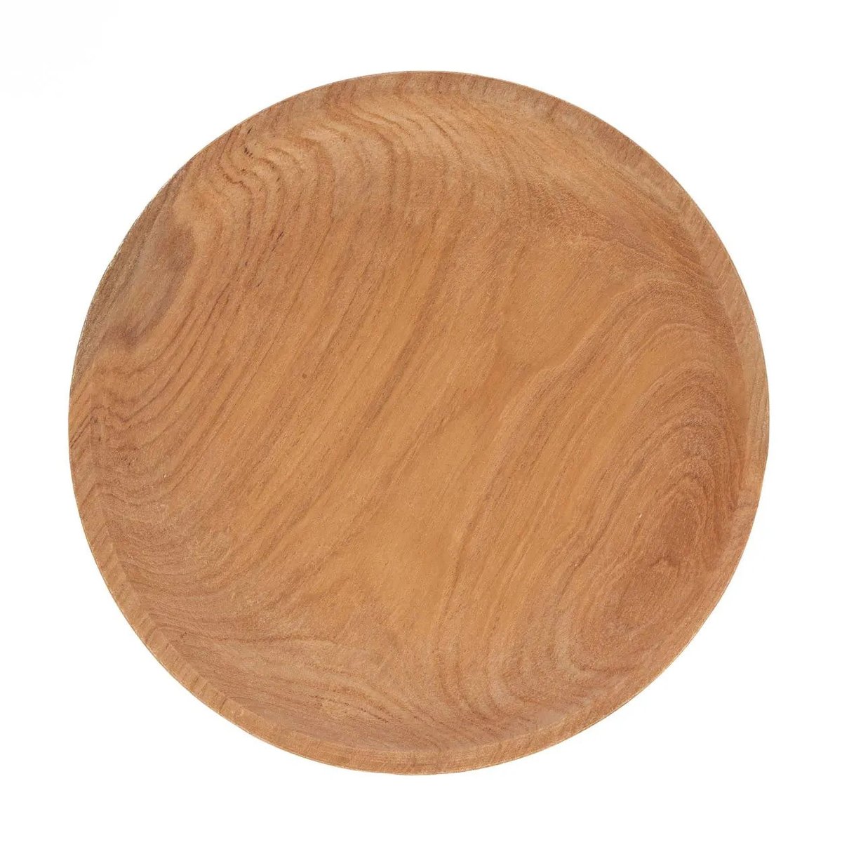 Plat à gâteaux en teck KOTAK KOTAK beige, BAZAR BIZAR