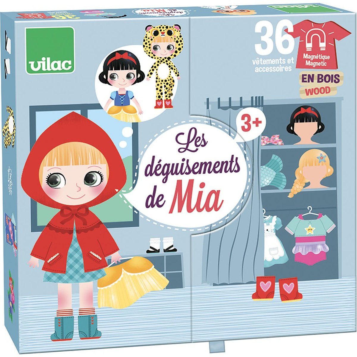 Les déguisements de Mia bleu, VILAC