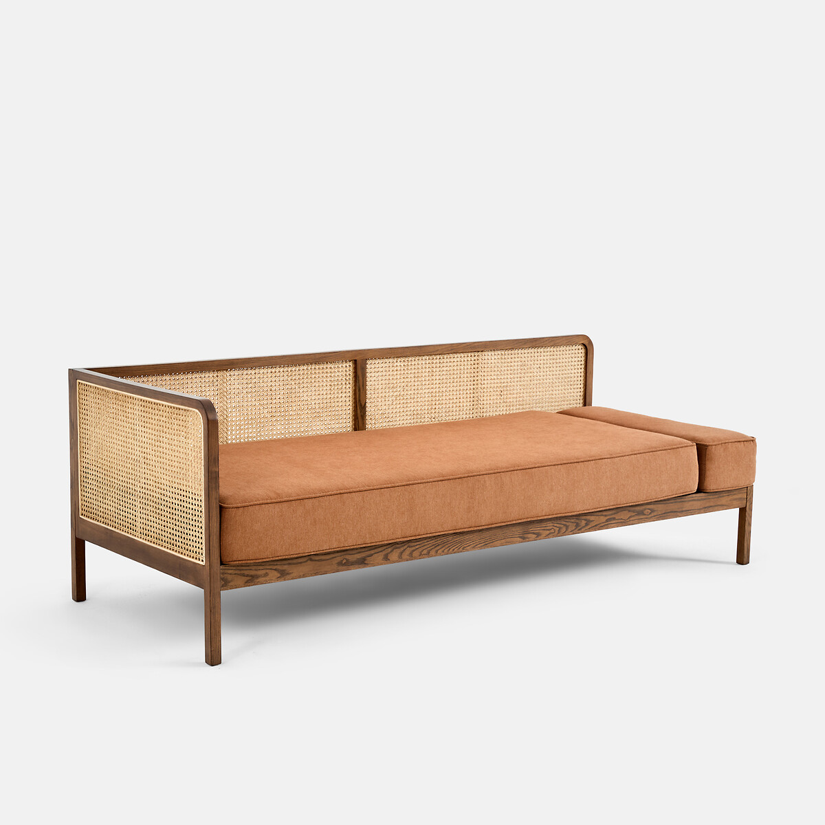 Banco Daybed em tom de nogueira, SCILLIA castanho-esquilo, LA REDOUTE INTERIEURS