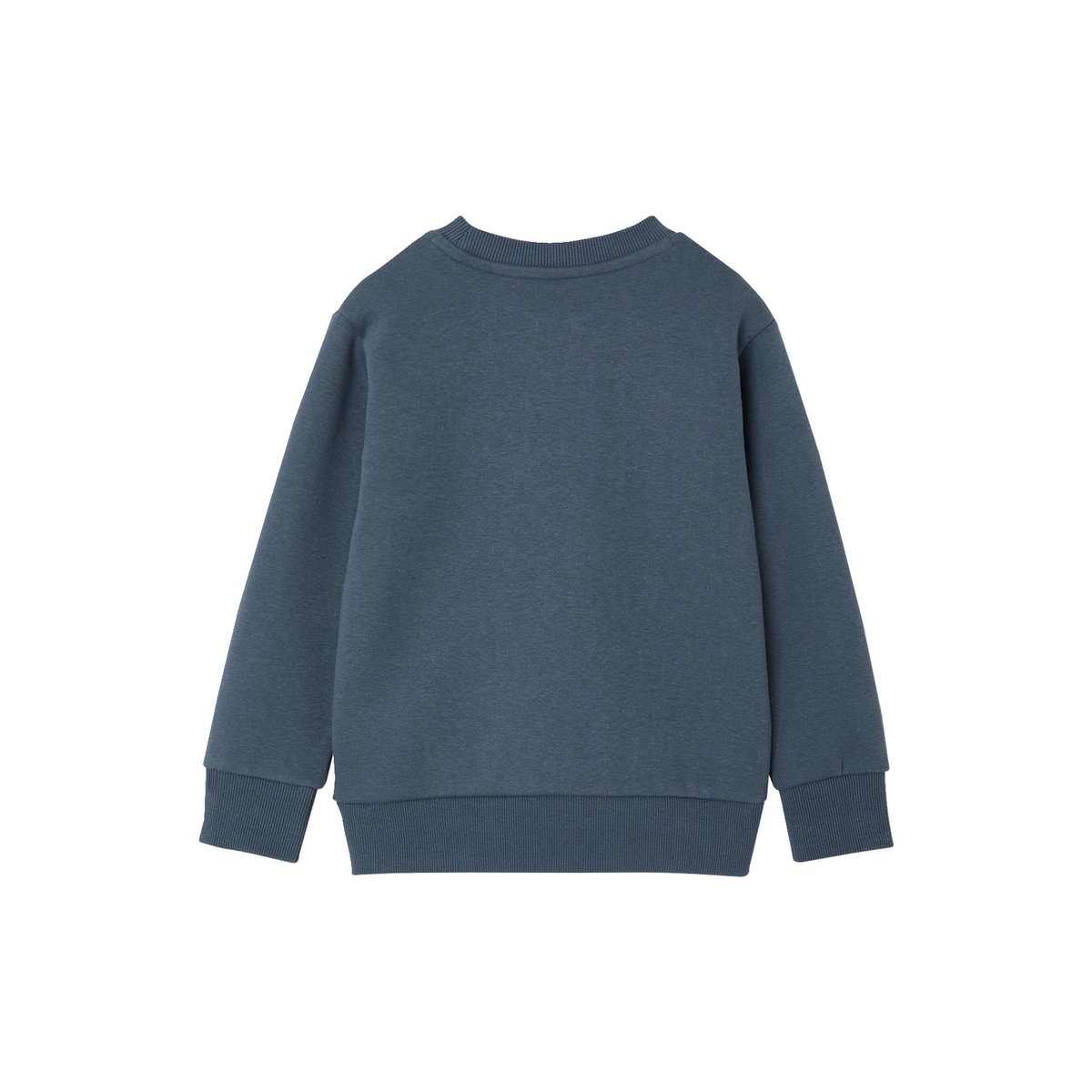 Sweat col rond manches longues bleu nuit, VERTBAUDET