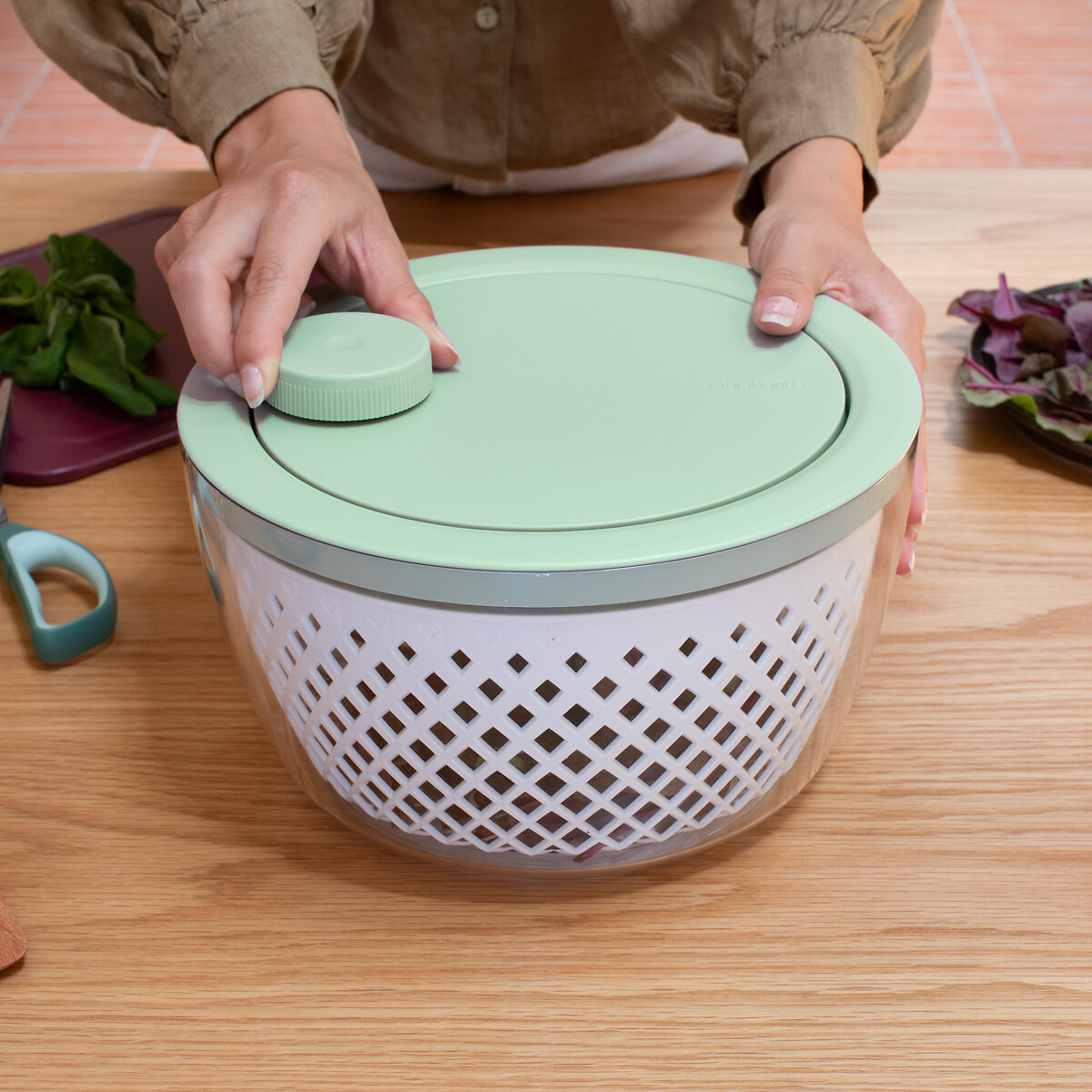Salad Spinner, TASTY+ jade green, BRABANTIA